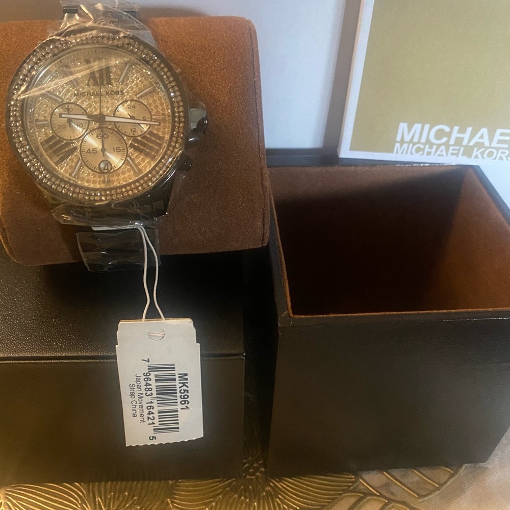 MICHAEL KORS Black Wren Ladies’ Watch MK5961